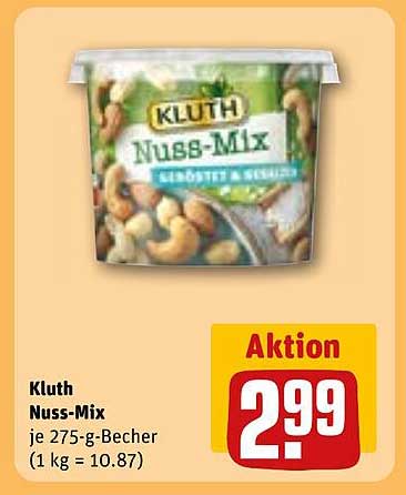 Kluth Nuss-Mix 275-g-Becher