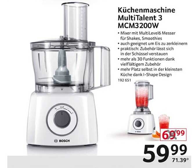 Küchenmaschine MultiTalent 3 MCM3200W