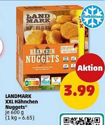 LANDMARK XXL Hähnchen Nuggets