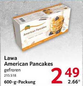 Lawa American Pancakes gefroren 600-g-Packung