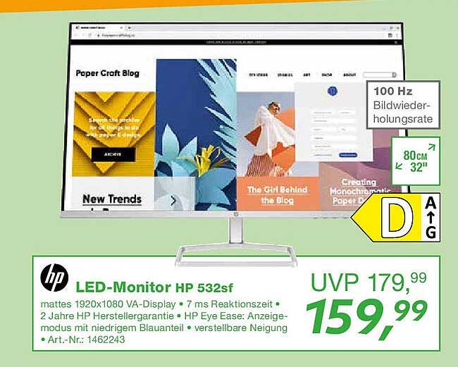 LED-Monitor HP 532sf
