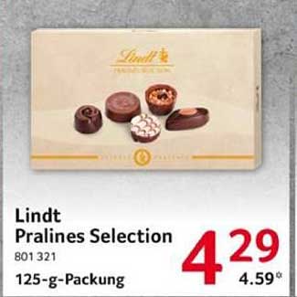 Lindt Pralines Selection 125-g-Packung