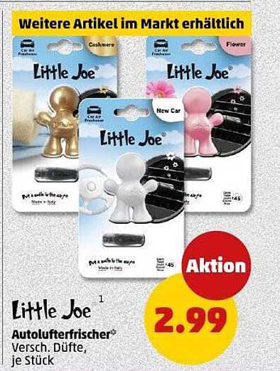 Little Joe Autolufterfrischer - Verschiedene Düfte, je Stück