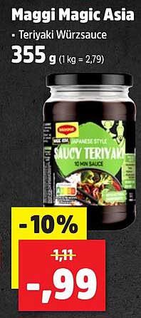 Maggi Magic Asia Teriyaki Würzsauce 355 g