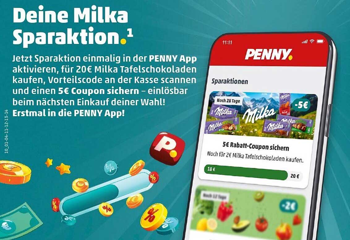 Milka Sparaktion – 5€ Rabatt auf den nächsten Einkauf