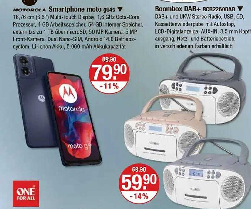 Motorola Smartphone moto g04s