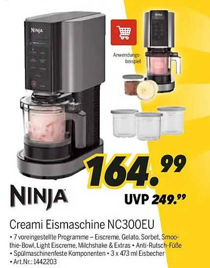 Ninja Creami Eismaschine NC300EU