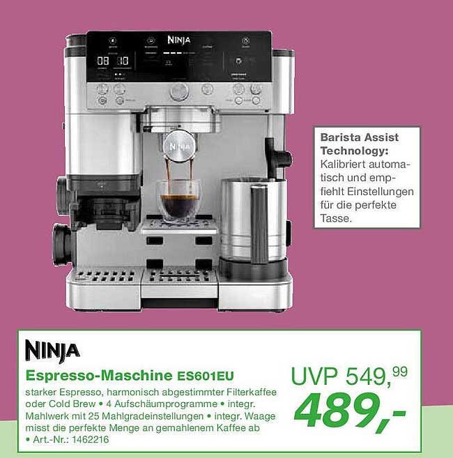 NINJA Espresso-Maschine ES601EU