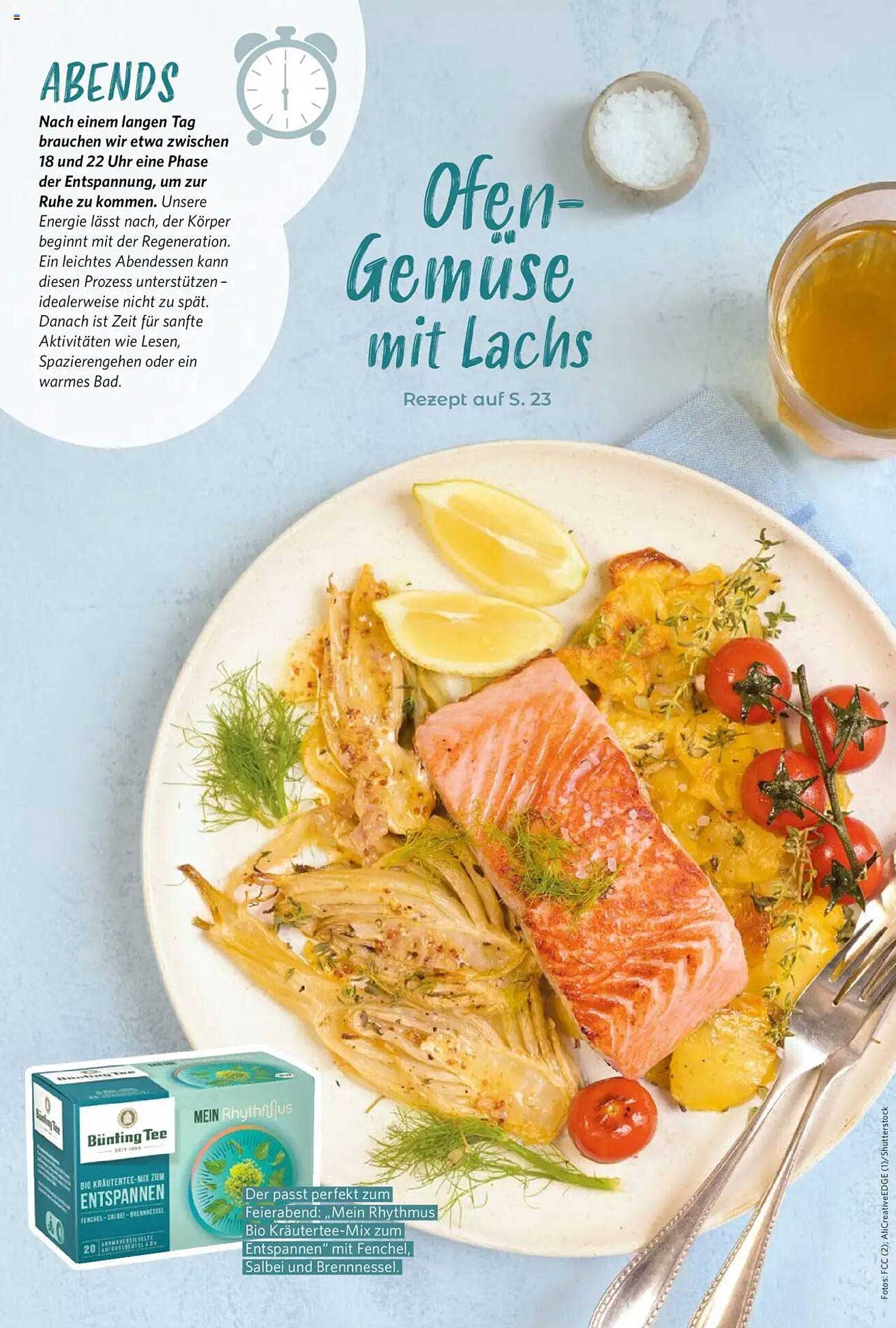 Ofen-Gemüse mit Lachs