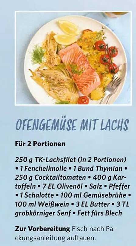 Ofengemüse mit Lachs