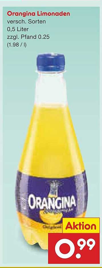 Orangina Limonade 0,5 Liter - verschiedene Sorten