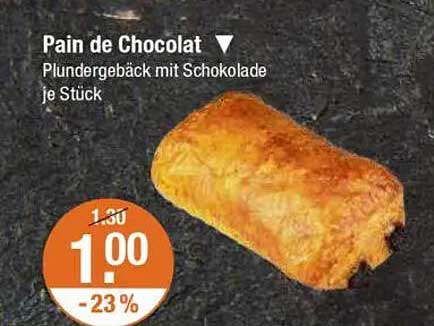 Pain de Chocolat - Plundergebäck mit Schokolade