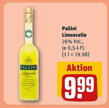 Pallini Limoncello 0,5 l - 26% Vol.
