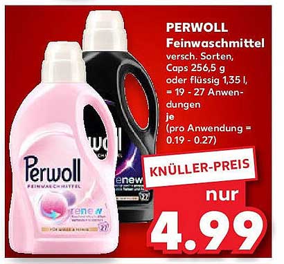 PERWOLL Feinwaschmittel – Nie wieder trübe Farben!