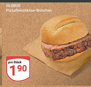 Pizzafleischkäse-Brötchen