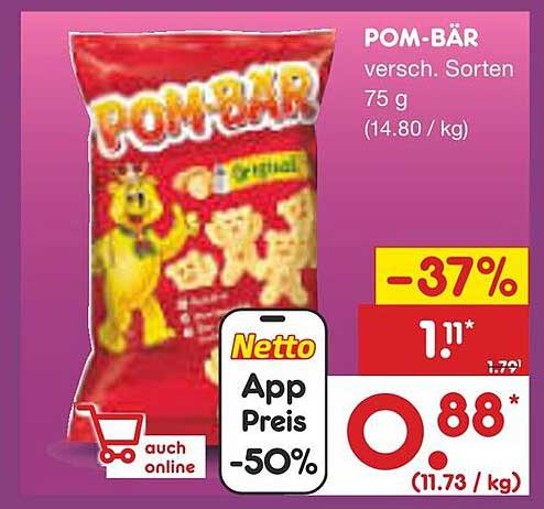POM-BÄR verschiedene Sorten 75 g