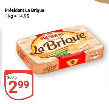 Président La Brique 200 g