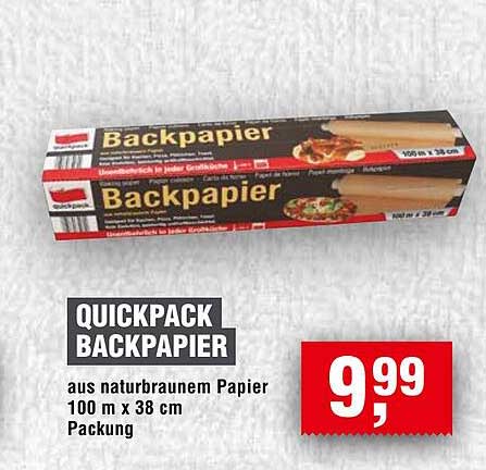 QUICKPACK BACKPAPIER