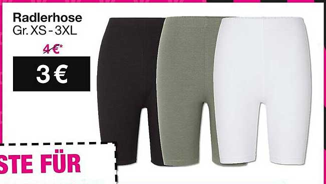 Radlerhose Gr. XS - 3XL