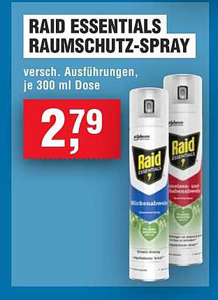 RAID ESSENTIALS RAUMSCHUTZ-SPRAY, 300 ml