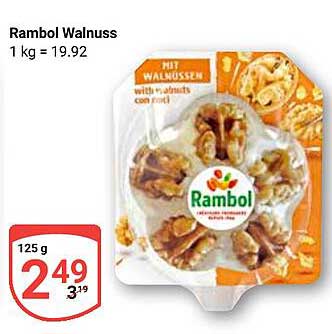 Rambol Walnuss 125 g