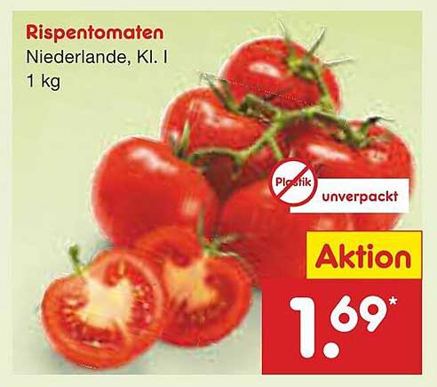 Rispetomaten Niederlande, Kl. I, 1 kg