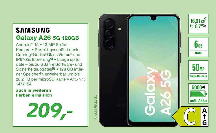 Samsung Galaxy A26 5G 128GB
