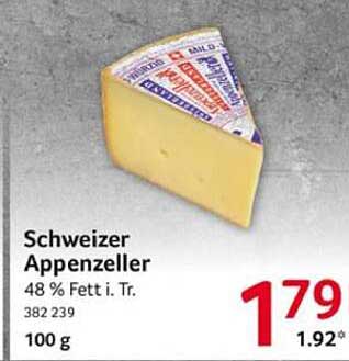 Schweizer Appenzeller - 48 % Fett i. Tr.
