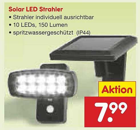 Solar LED Strahler