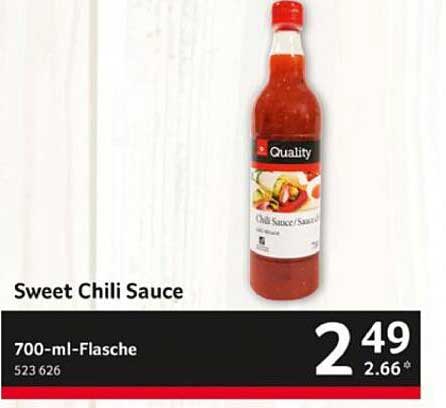 Sweet Chili Sauce 700-ml-Flasche