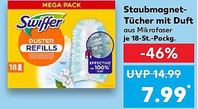 Swiffer Staubmagnet-Tücher mit Duft 18-St.-Pack