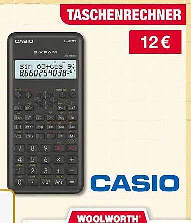 Taschenrechner von Casio - Ideal für Schule und Studium