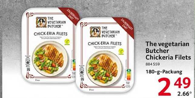 The Vegetarian Butcher Chick-eria Filets 180-g-Packung