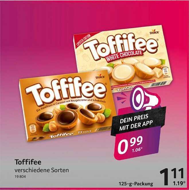 Toffifee verschiedene Sorten