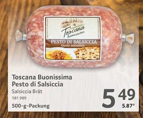 Toscana Buonissima Pesto di Salsiccia