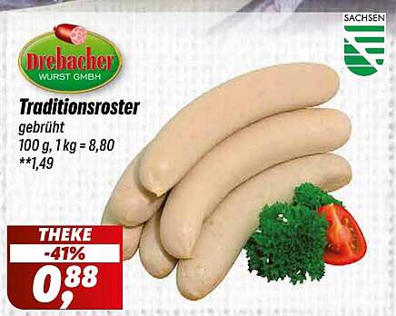 Traditionsroster - Gebrüht von Drebaacher Wurst GmbH