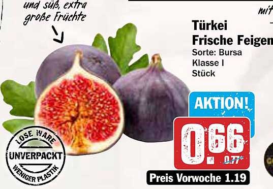 Türkei Frische Feigen - Sorte Bursa - Klasse I - Stück
