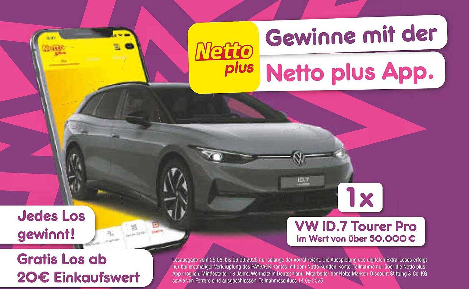 VW ID.7 Tourer Pro im Wert von über 50.000 €
