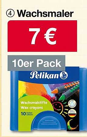 Wachsmaler 10er Pack von Pelikan