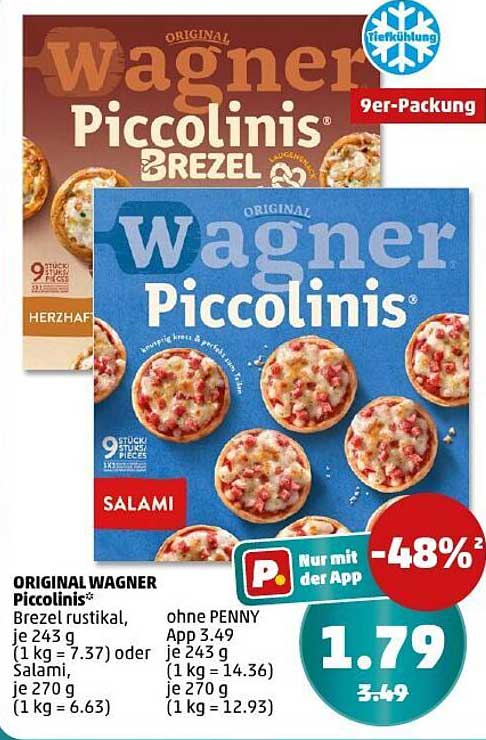 Wagner Piccolinis - Herzhafte Snack-Idee für jeden Anlass