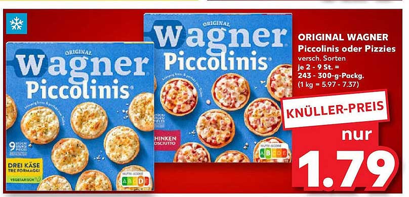Wagner Piccolinis oder Pizzies - Knüller-Preis!