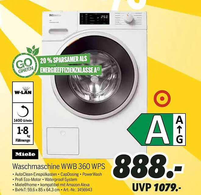 Waschmaschine WWB 360 WPS von Miele