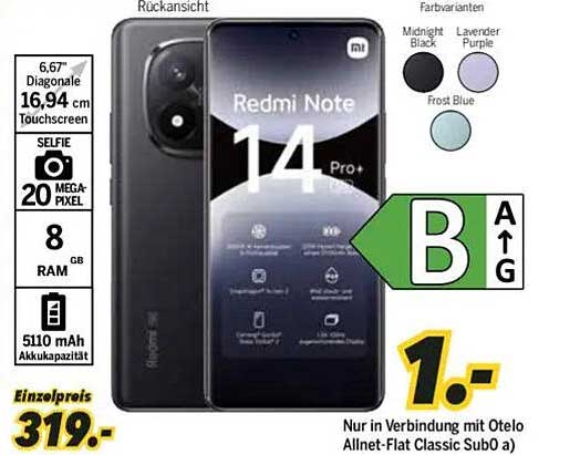 Xiaomi Redmi Note 14 Pro+
