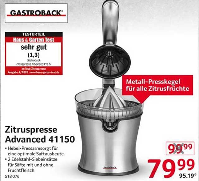 Zitruspresse Advanced 41150
