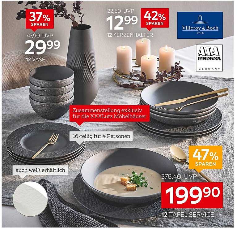 16-teiliges Tafel-Service für 4 Personen von Villeroy & Boch