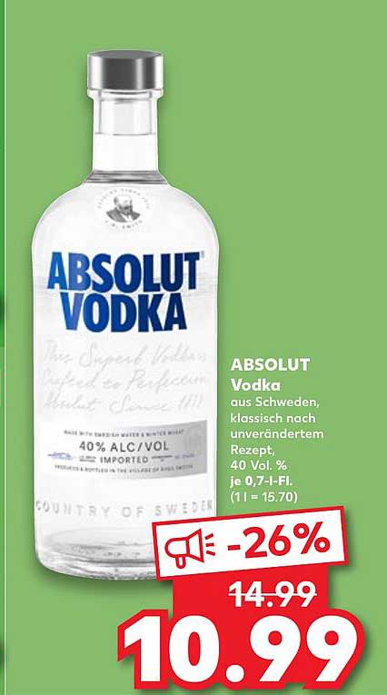 ABSOLUT Vodka 0,7 l