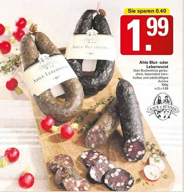 Ahle Blut- oder Leberwurst