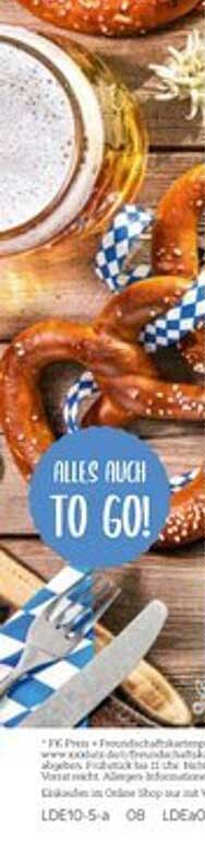 Alles auch TO GO!