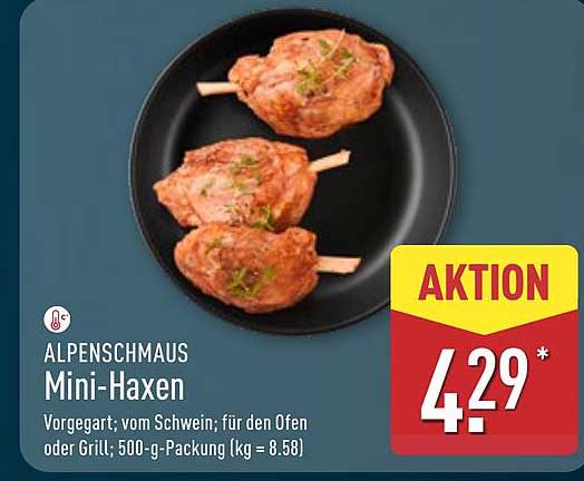 ALPENSCHMAUS Mini-Haxen