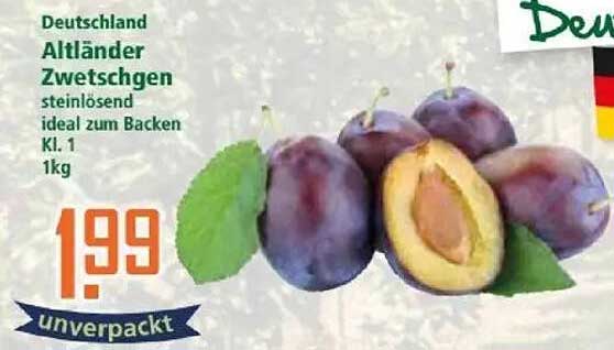 Altländer Zwetschgen steinlösend, ideal zum Backen, 1kg